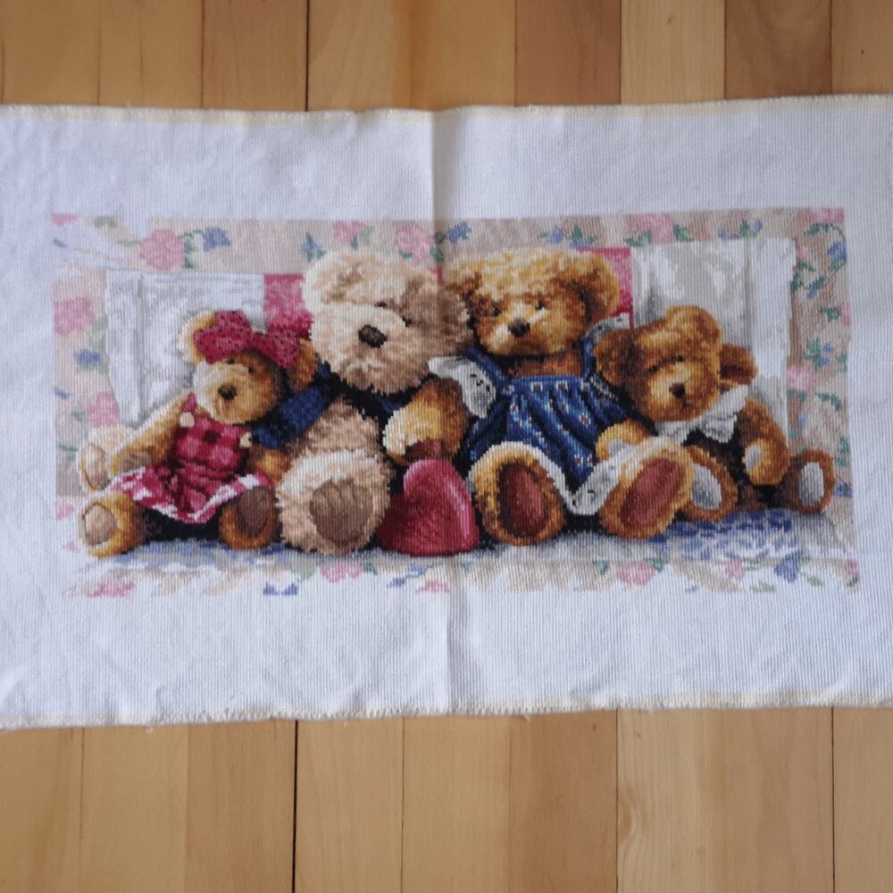 Dimensions Gold Collection "A Row Of Love" Counted Cross Stitch Unframed